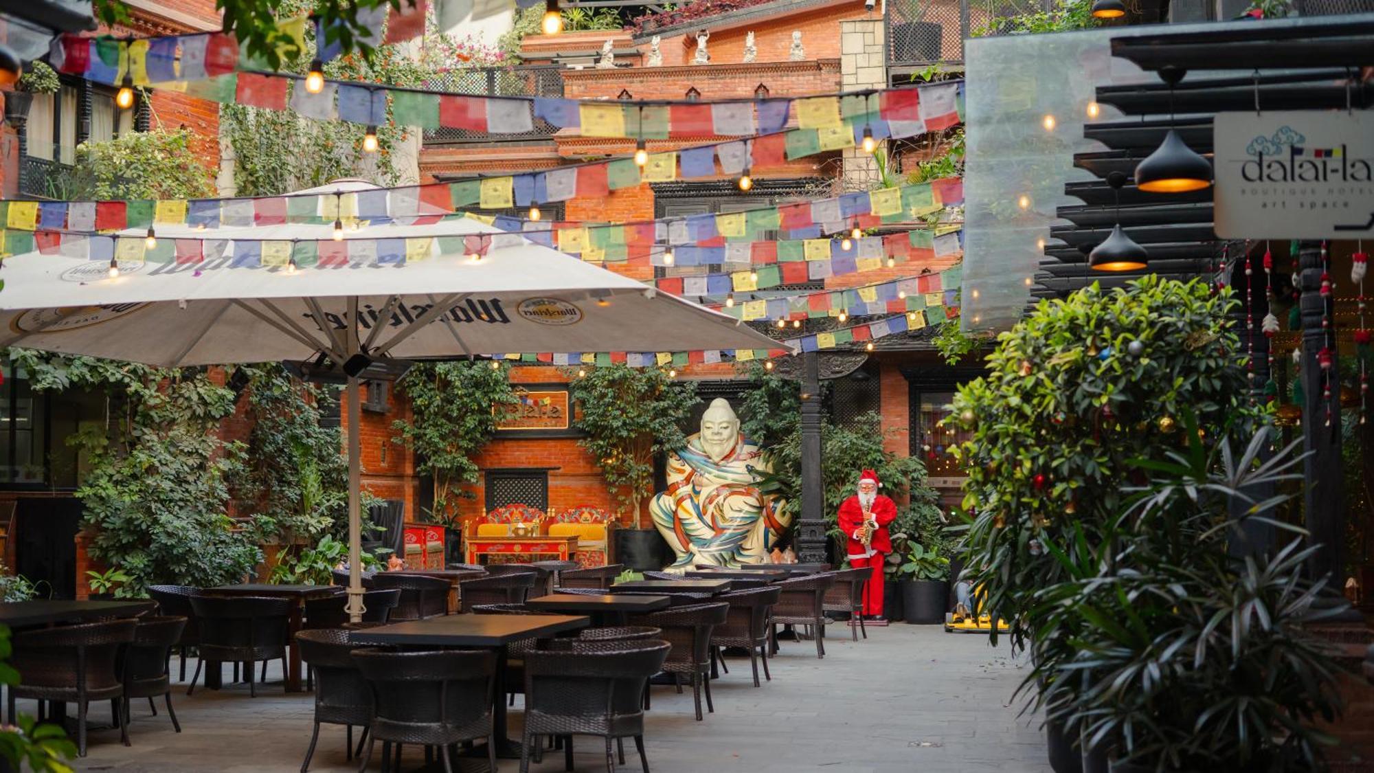 Dalai-La Boutique Hotel Catmandu Exterior foto